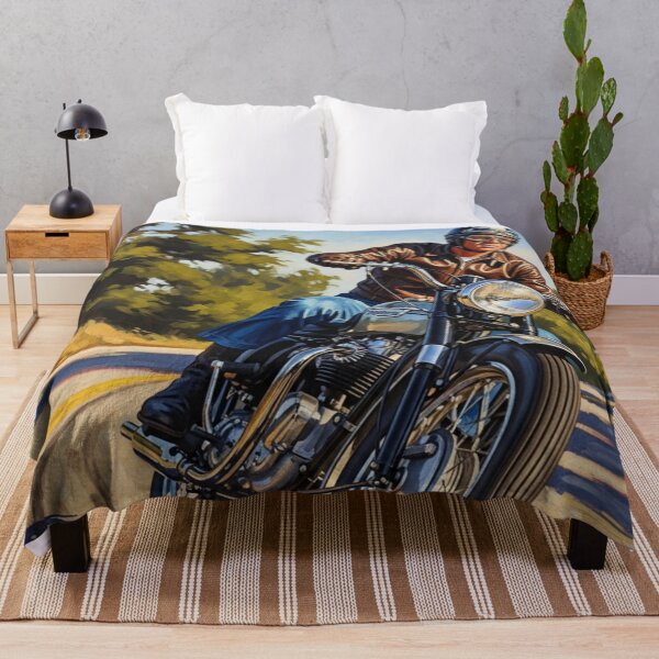 Item preview, Steve McQueen - The Great Escape: Vintage Desert Racer Art designed and sold by Art's Diner.