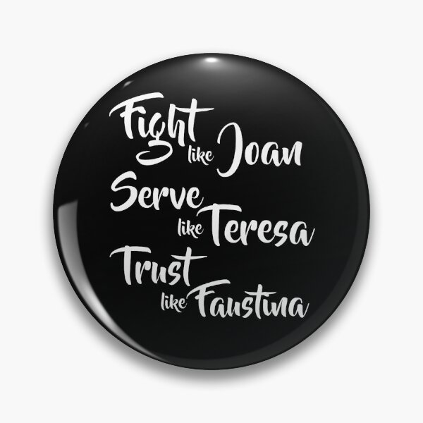 Item preview, Catholic Saint Joan, Teresa, Faustina designed and sold by eloisestewart.