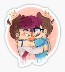 Patton and Roman Sticker