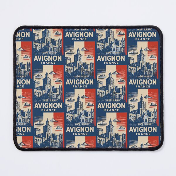 Item preview, Avignon France Linocut Style  designed and sold by Thistle-TShop.