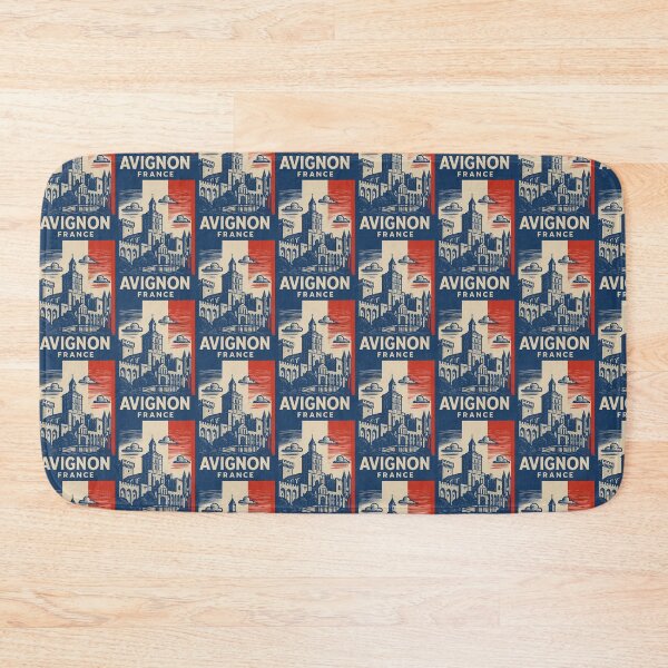 Item preview, Avignon France Linocut Style  designed and sold by Thistle-TShop.