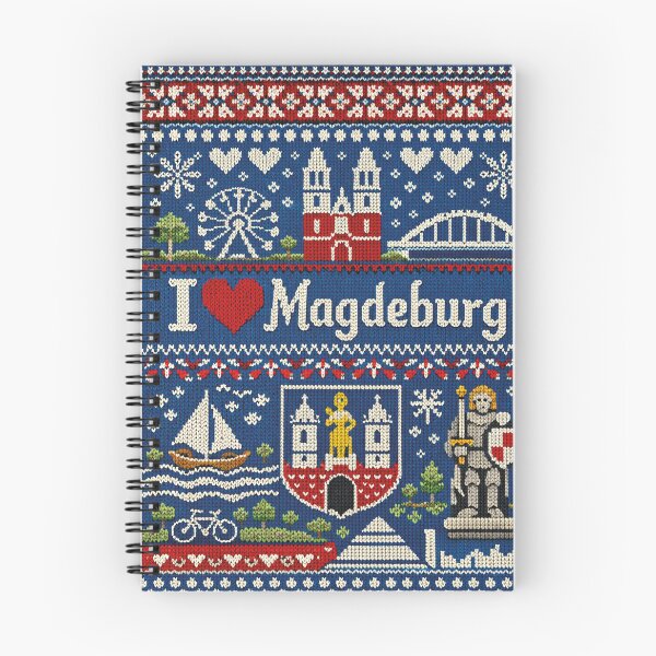 Item preview, I Love Magdeburg Knitwear Design designed and sold by Mauswohn.