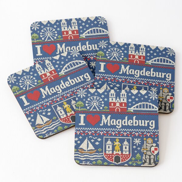 Item preview, I Love Magdeburg Knitwear Design designed and sold by Mauswohn.