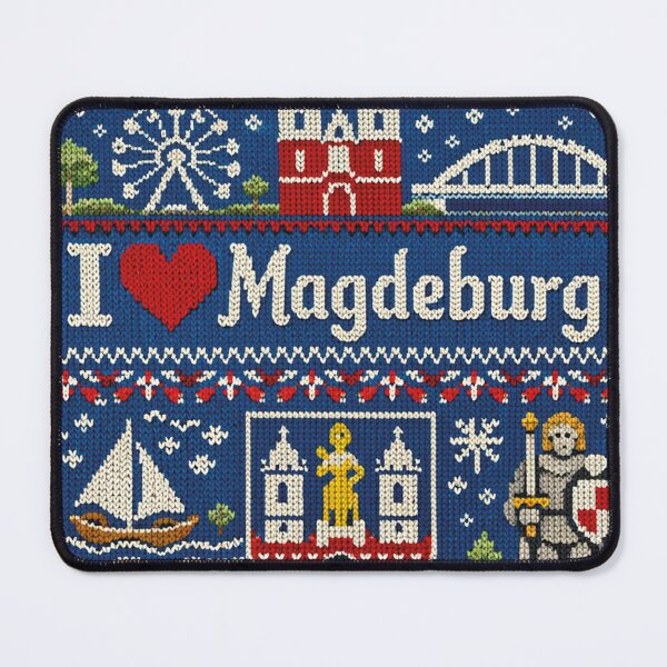 Item preview, I Love Magdeburg Knitwear Design designed and sold by Mauswohn.