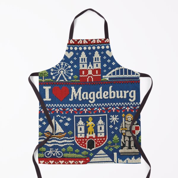Item preview, I Love Magdeburg Knitwear Design designed and sold by Mauswohn.