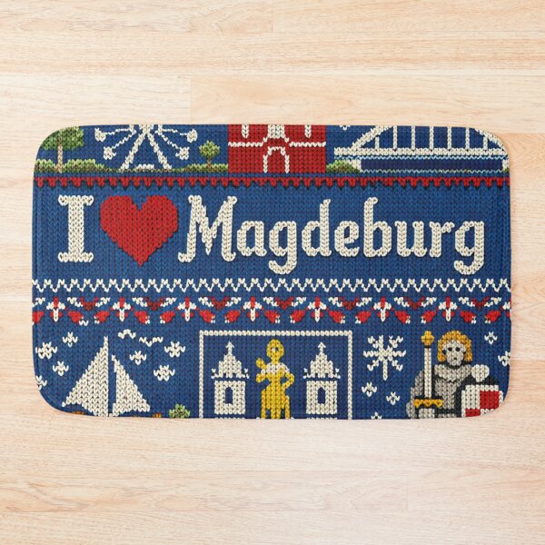 Item preview, I Love Magdeburg Knitwear Design designed and sold by Mauswohn.