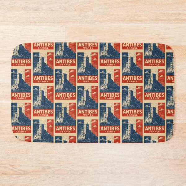 Item preview, Antibes France Linocut Style  designed and sold by Thistle-TShop.