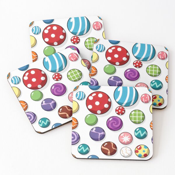 Item preview, Colorful Marbles Pattern Abstract Geometric Vibrant Orbs designed and sold by SplashTastic.