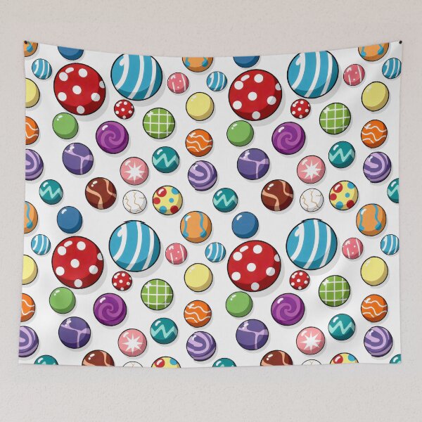 Item preview, Colorful Marbles Pattern Abstract Geometric Vibrant Orbs designed and sold by SplashTastic.