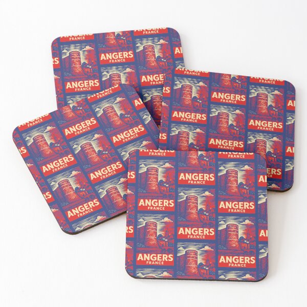 Item preview, Angers France Linocut Style  designed and sold by Thistle-TShop.