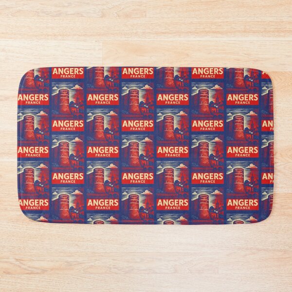 Item preview, Angers France Linocut Style  designed and sold by Thistle-TShop.