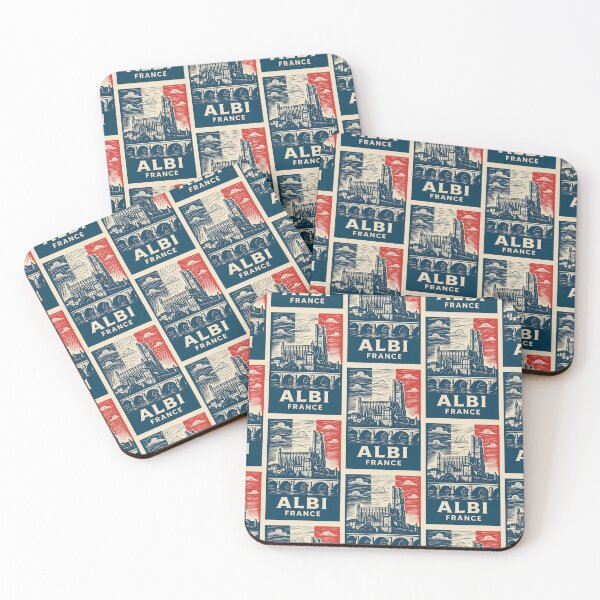 Item preview, Albi France Linocut Style  designed and sold by Thistle-TShop.