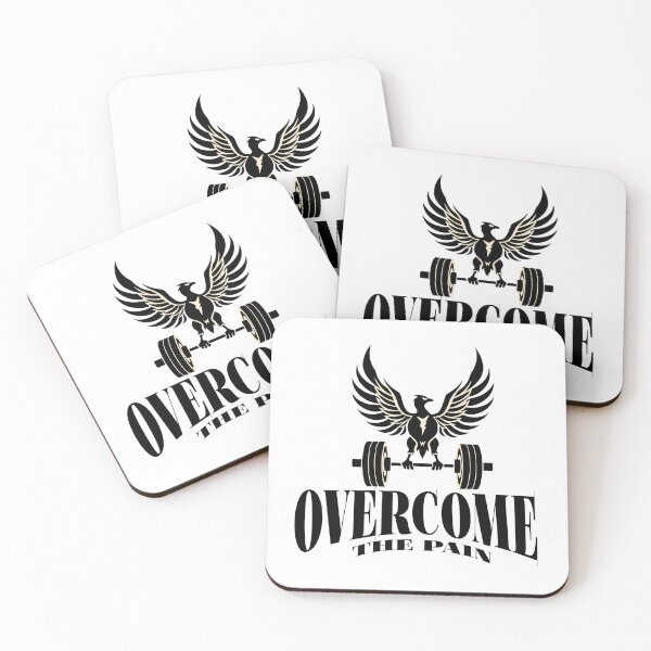 Item preview, Overcome The Pain – Phoenix Fitness & Heavy Lifting Motivation designed and sold by Abaseen.