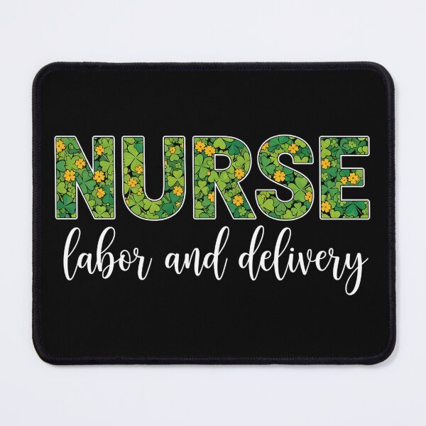 Item preview, Nurse Labor and Delivery L&D Bow NICU Nurse St Patricks Day designed and sold by OlakunleOloroz.