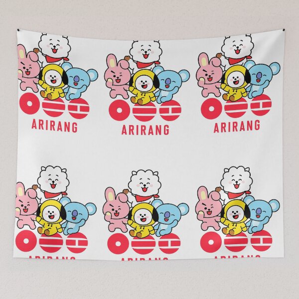 Item preview, BT21 Arirang Bts — Cute BT21 Sticker designed and sold by Crazy-universe.