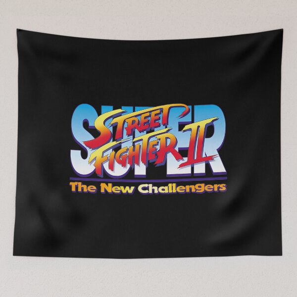 Item preview, Super Street Fighter Ii  Vintage Video Game Logo designed and sold by VoicingSquare8.