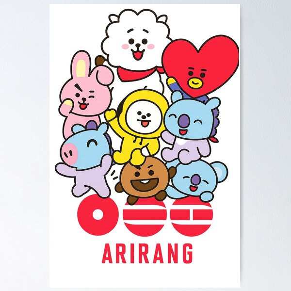 Bt21 And Bts Posters for Sale | Redbubble