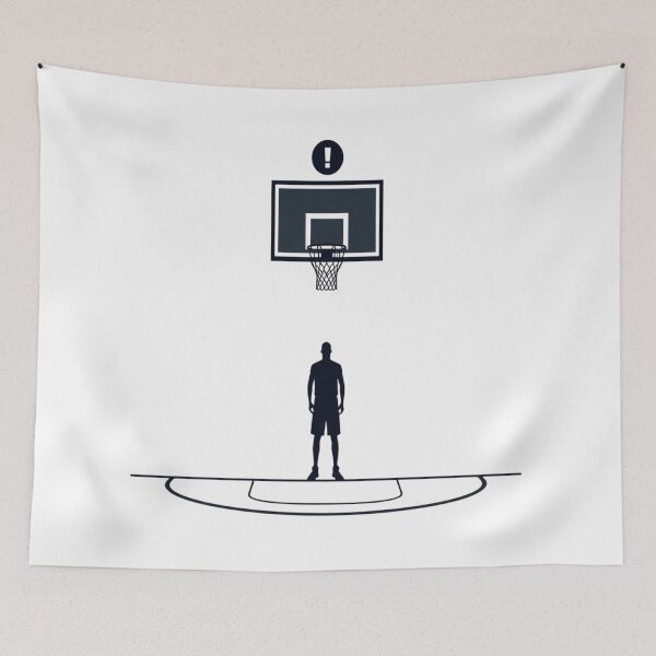 Item preview, Free Throw Focus Basketball Shooter T-Shirt – Calm Under Pressure designed and sold by RMTrendy.