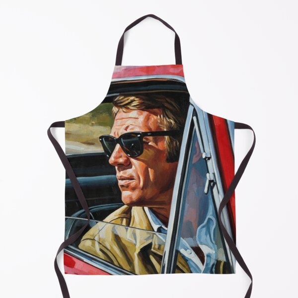 Item preview, Steve McQueen - The King of Cool: Retro Cinematic Driver Art designed and sold by Art's Diner.