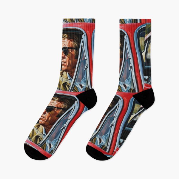 Item preview, Steve McQueen - The King of Cool: Retro Cinematic Driver Art designed and sold by Art's Diner.