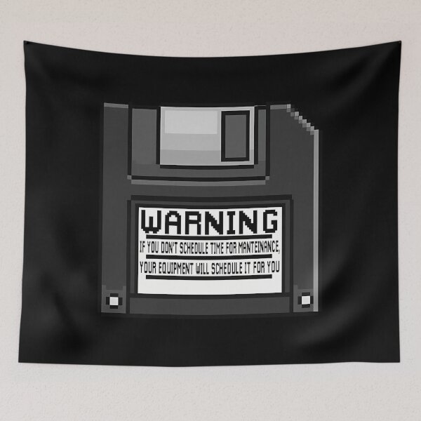 Item preview, Schedule Time For Maintenance Floppy Disk designed and sold by vvvfwove26.