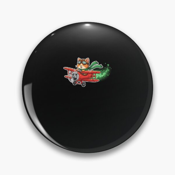 Item preview, Lucky Cat Pilot St Patrick’s Day Flying Adventure Art designed and sold by yaginoie.