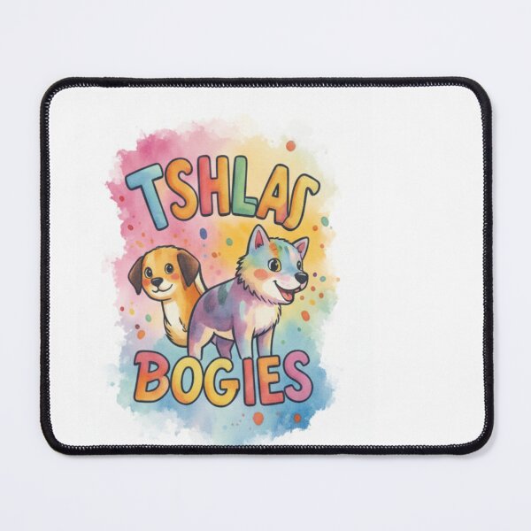 Item preview, Colorful TSHLAS Bogies Cartoon Dogs – Cute Rainbow Puppy Illustration designed and sold by JoyfulLilstudio.