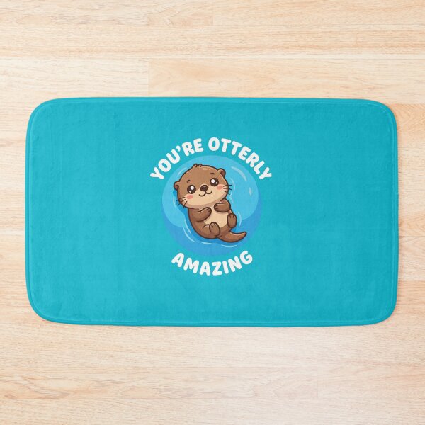 Item preview, You Are Otterly Amazing Cute Pun designed and sold by AdyKurniawan.