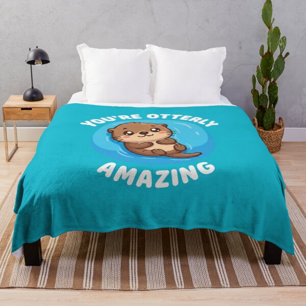 Item preview, You Are Otterly Amazing Cute Pun designed and sold by AdyKurniawan.