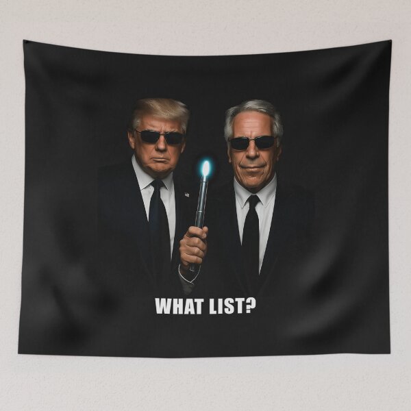 Item preview,  What List Donald Trump With Jeffrey Epstein designed and sold by hellonitish.