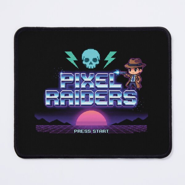 Item preview, Pixel Raiders Retro Arcade 80s designed and sold by AdyKurniawan.