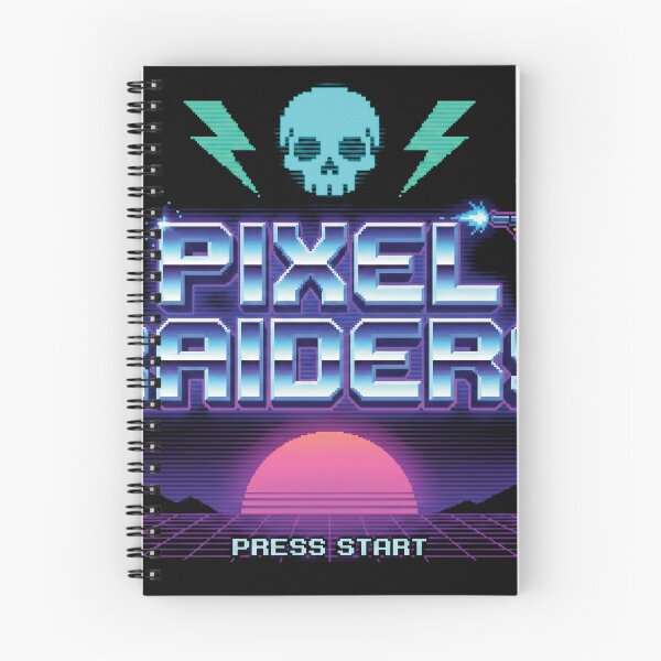 Item preview, Pixel Raiders Retro Arcade 80s designed and sold by AdyKurniawan.