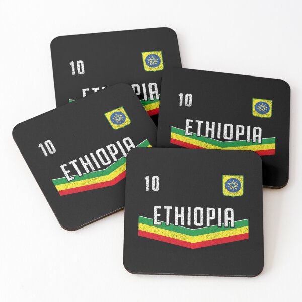 Item preview, Ethiopian Soccer African Flag designed and sold by ali-full-shop.