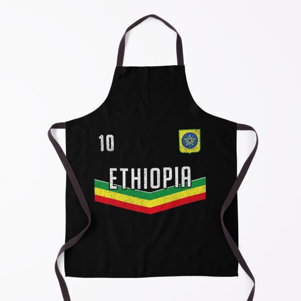 Item preview, Ethiopian Soccer African Flag designed and sold by ali-full-shop.