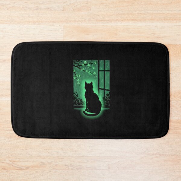 Item preview, Lucky Japanese Cat – St Patrick’s Day Zen Night designed and sold by yaginoie.