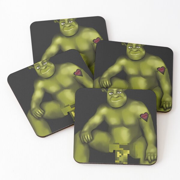Item preview,  Thicc Boy Shrek designed and sold by hellonitish.