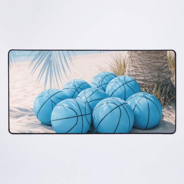 Item preview, Basketball Summer under palm trees on the beach designed and sold by Mauswohn.