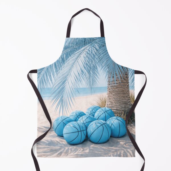 Item preview, Basketball Summer under palm trees on the beach designed and sold by Mauswohn.