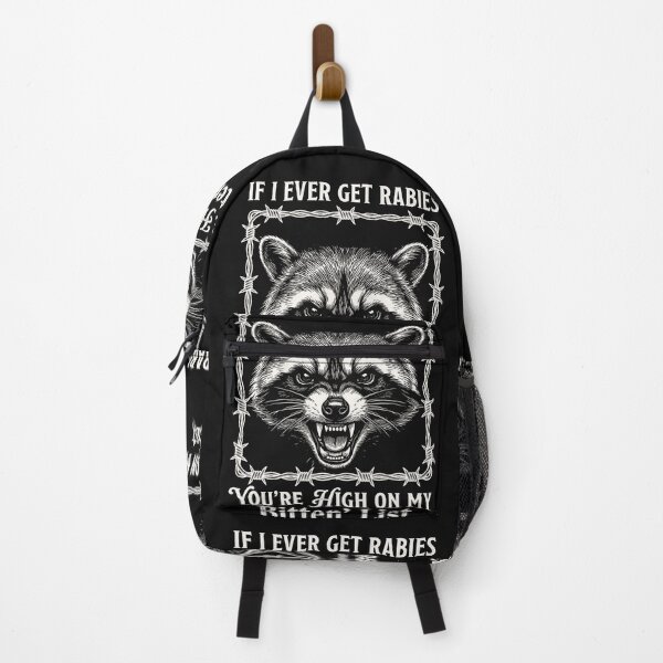 Item preview, Raccoon High On My Bitten List designed and sold by AdyKurniawan.