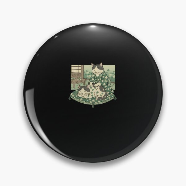 Item preview, Lucky Japanese Cat Massage – St Patrick’s Day Zen designed and sold by yaginoie.