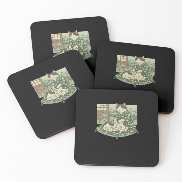 Item preview, Lucky Japanese Cat Massage – St Patrick’s Day Zen designed and sold by yaginoie.