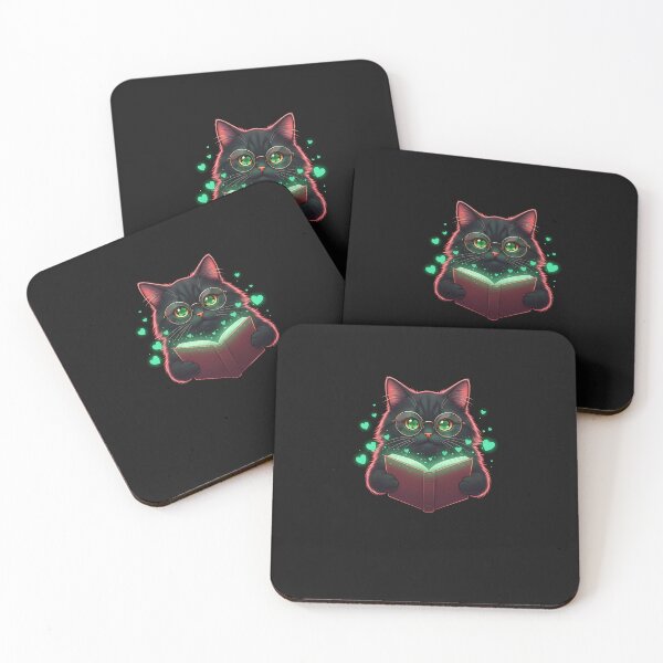 Item preview, Lucky Japanese Cat St Patrick’s Day Book Reader Art designed and sold by yaginoie.