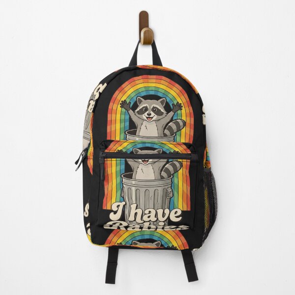 Item preview, I Have Rabies Rainbow Raccoon designed and sold by AdyKurniawan.