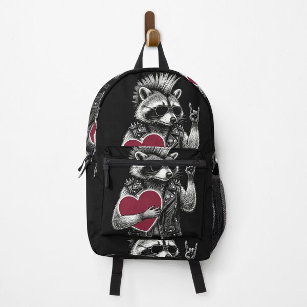 Item preview, Punk Love Raccoon designed and sold by AdyKurniawan.