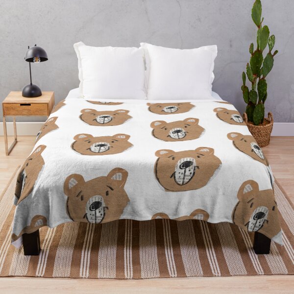 Item preview, Cute Bear Cozy Aesthetic Illustration designed and sold by SoftCo.