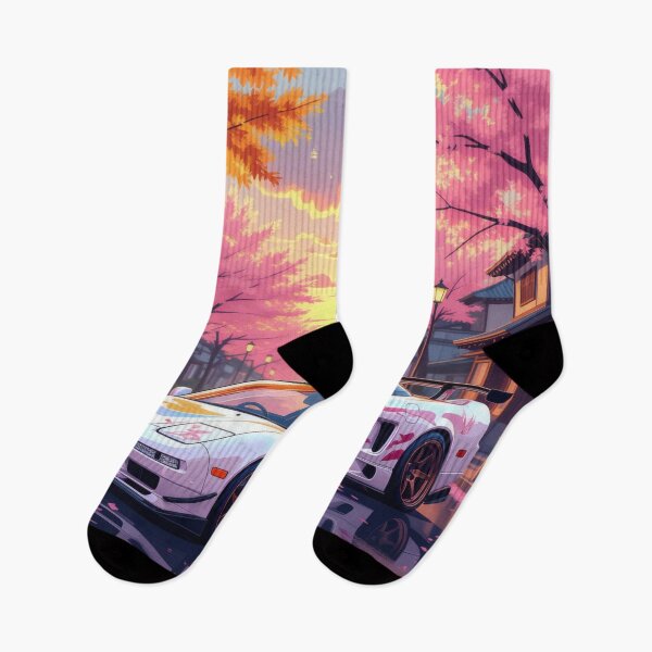 Item preview, Anime Art - NSX in Autumn designed and sold by Salimgor Hangaround Music.