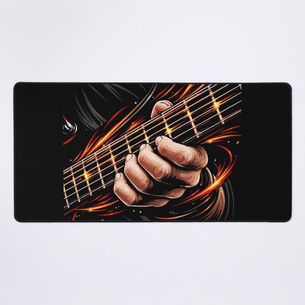 Item preview, Electric Guitar Fretboard T-Shirt – Rock Guitarist Fingerboard Solo Musician Graphic Tee designed and sold by RMTrendy.