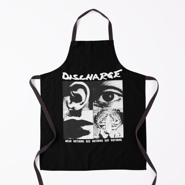 Item preview, Discharge Hear Nothing See Nothing Say Nothing designed and sold by SonoBoberArt.