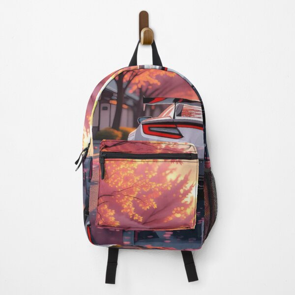 Item preview, Anime art - NSX in autumn, rear view designed and sold by Salimgor Hangaround Music.