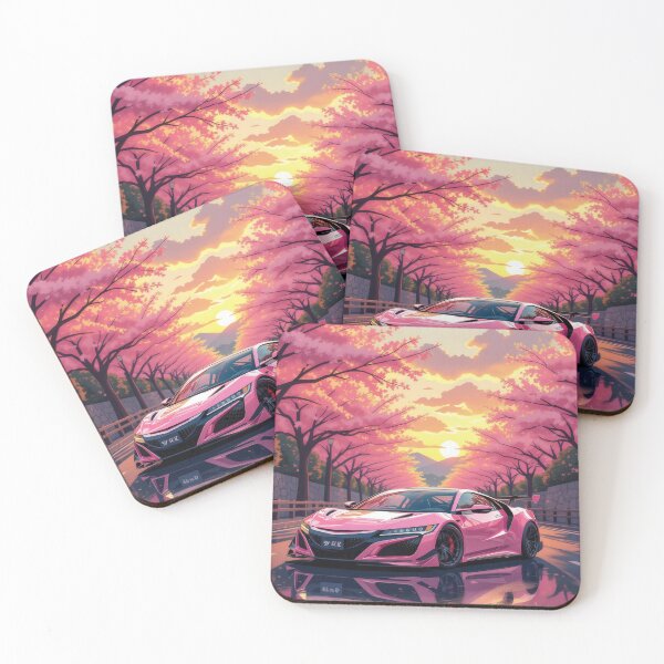 Item preview, Anime Art - NSX in Autumn under Cherry Blossoms designed and sold by Salimgor Hangaround Music.